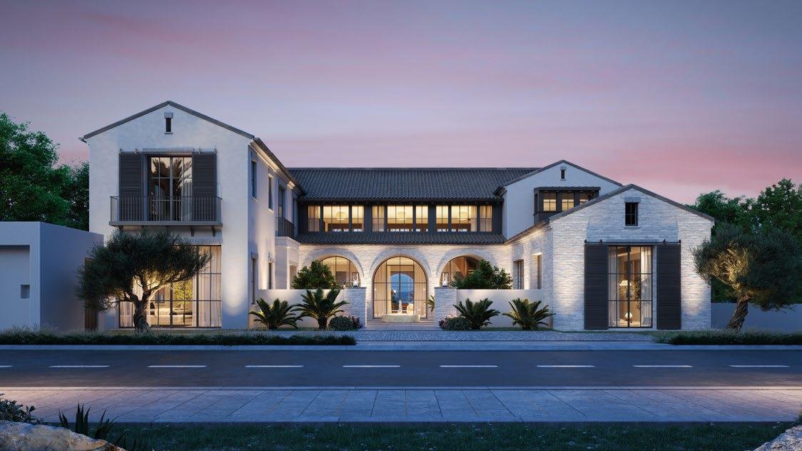 Exclusive Nawayef East Hills in Abu Dhabi featuring modern architecture, private entry, and panoramic views – part of high-end Abu Dhabi real estate market
